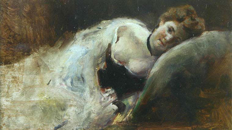 Woman Lying Down 